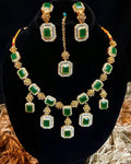 Bridal Zircon Set, Emerald Green