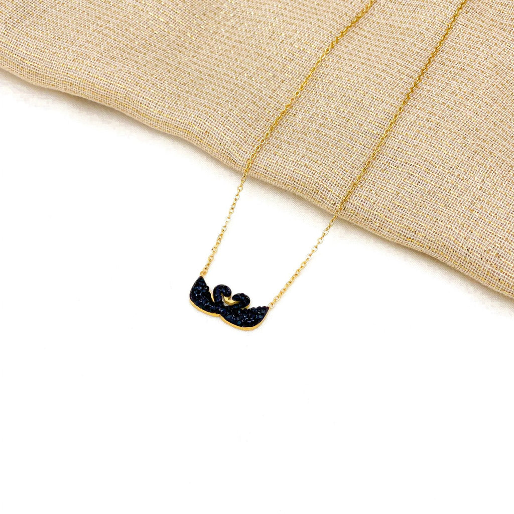 Double Swan Necklace