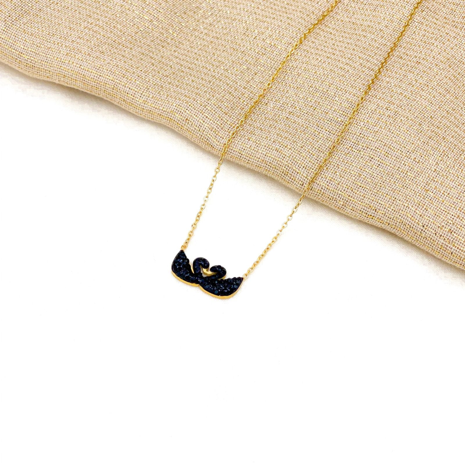 Double Swan Necklace