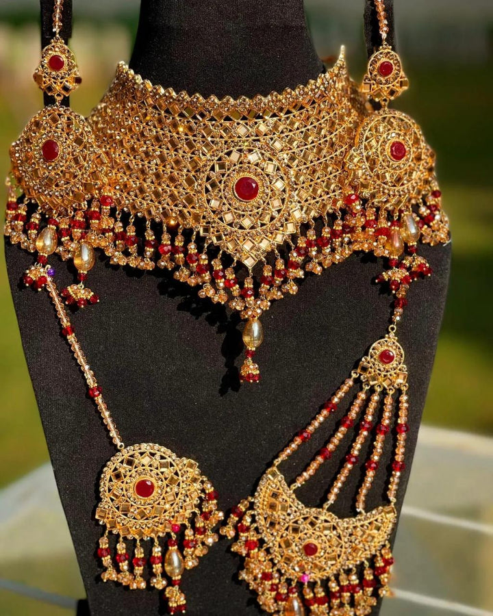Red Full Bridal Set